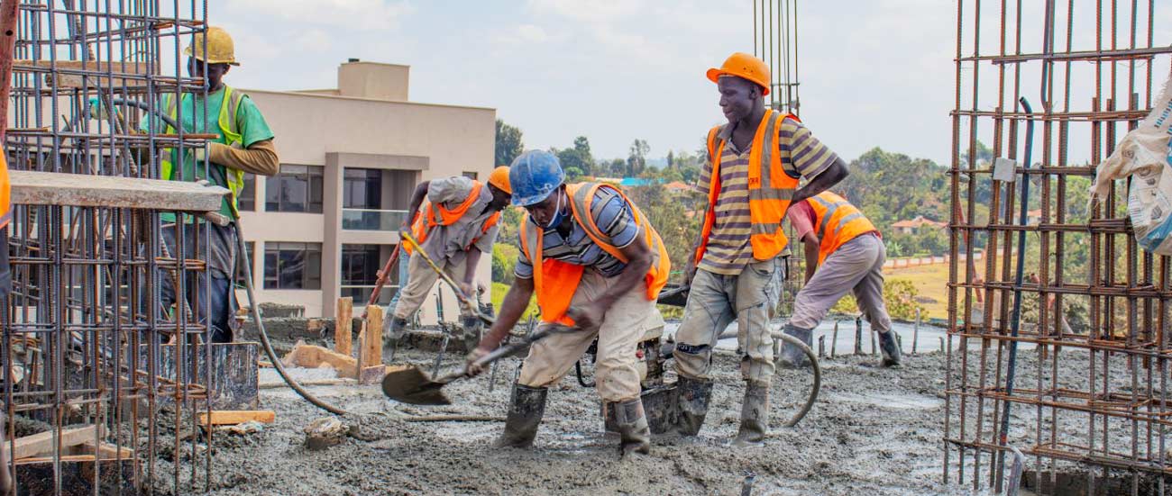 Kenya's construction project onsite
