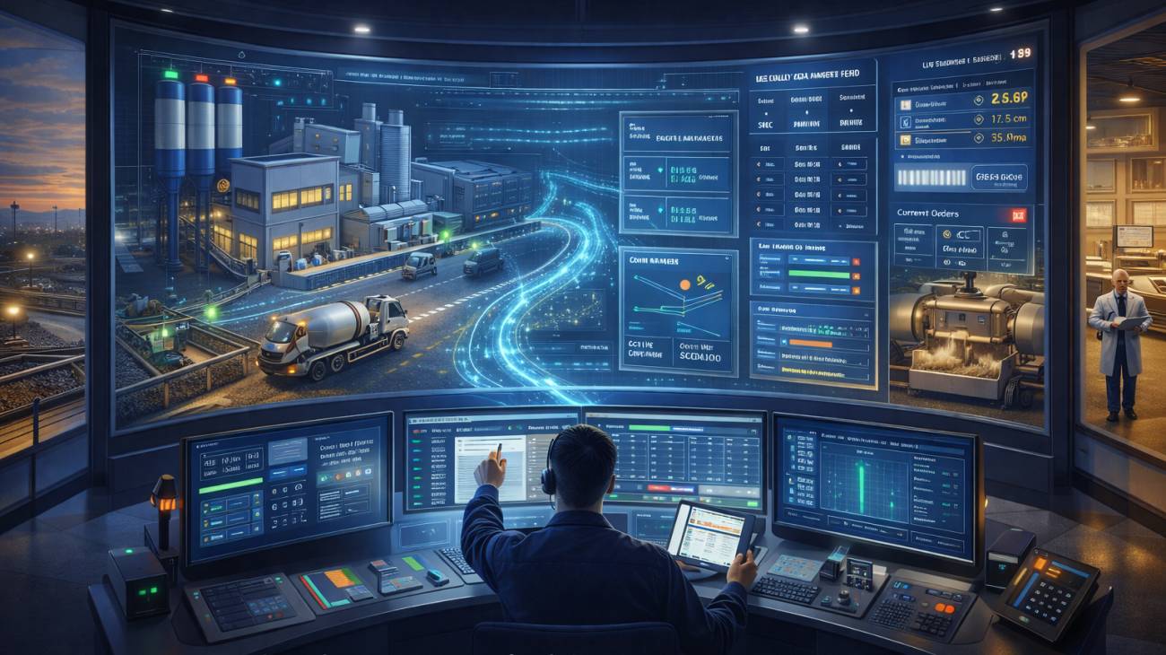 Technology upgrades enabling batching plants to support precast production