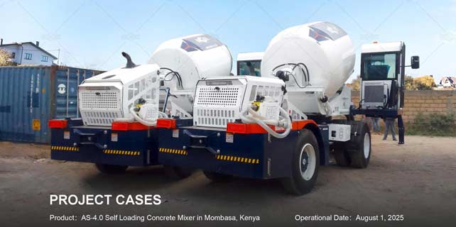 aimix concrete mixer working in kenya