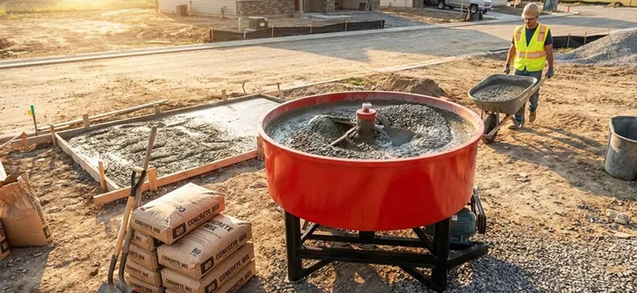 small and medium sized projects concrete production