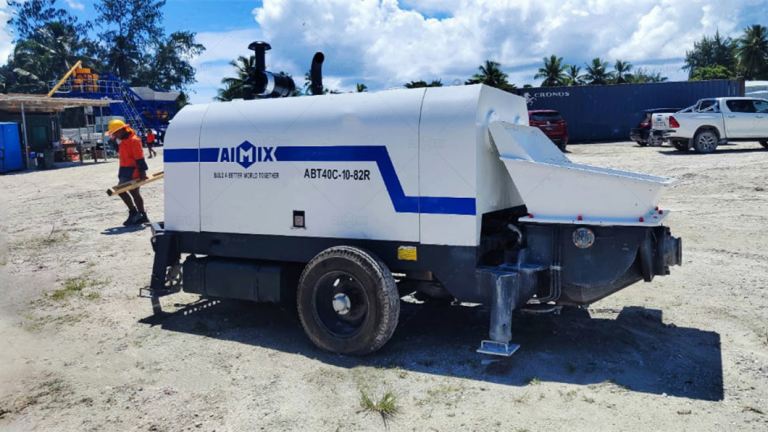 trailer pump from Aimix