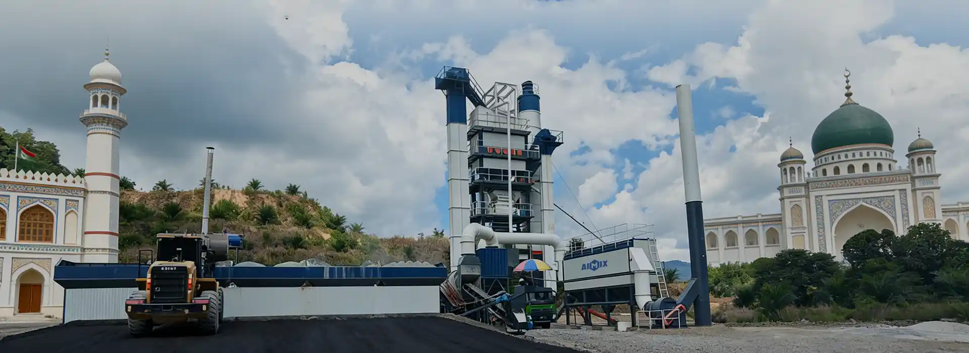 120tph stationary asphalt plant for sale in Pakistan