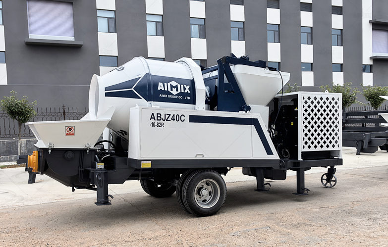 ABJZ40C concrete mixer pump for Guinea