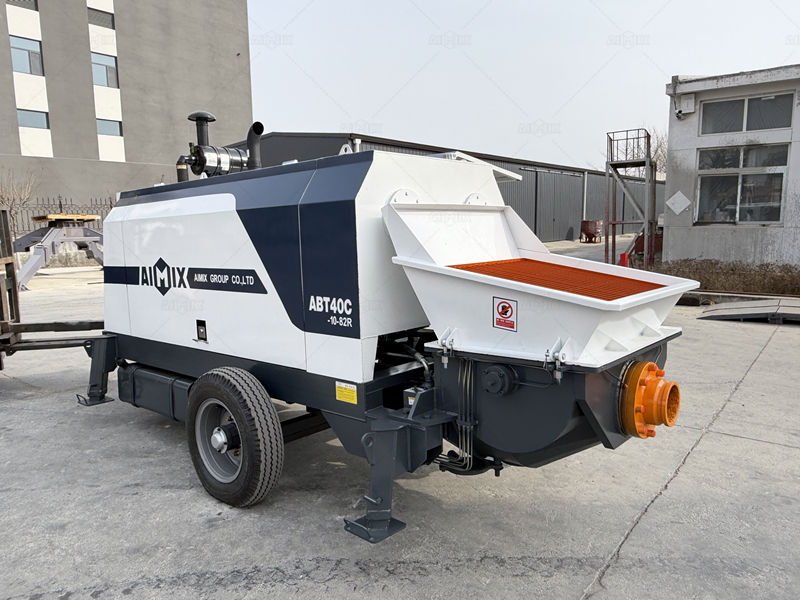 ABT40C trailer small concrete pumping machine