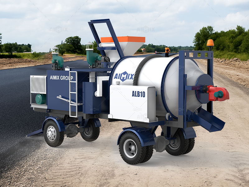 ALB Series small mobile asphalt mixer machine for sale in Pakistan