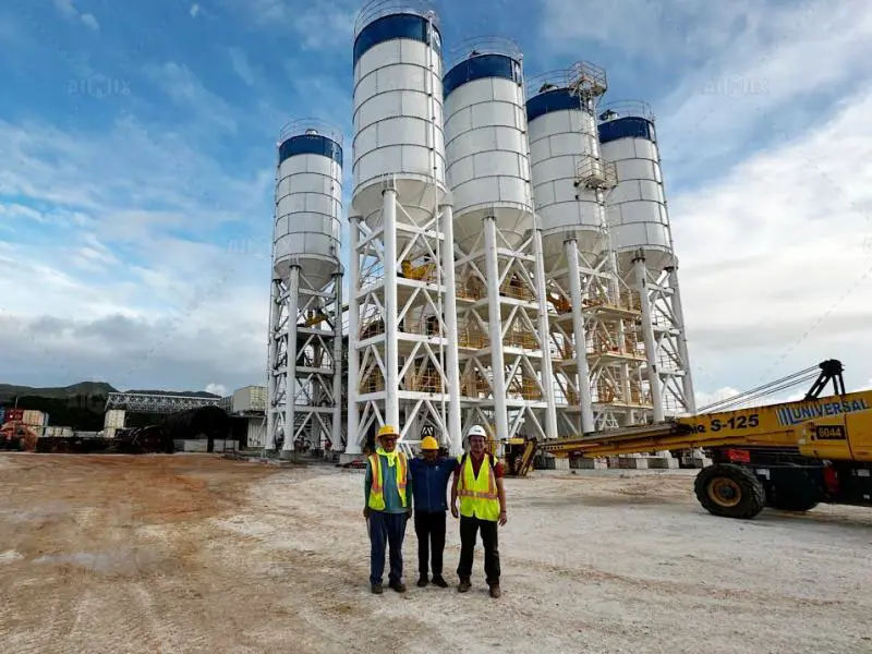 Aimix AJ-180 rmc plant for sale in Guam