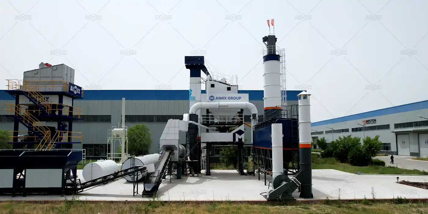 asphalt plant manufacturing in China and delivered to Sri Lanka