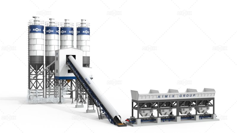 belt type batching plant