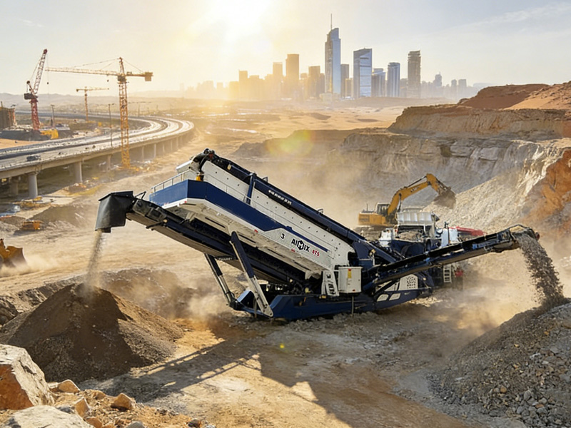 best Opportunities for investing mobile crushing equipment in Middle East