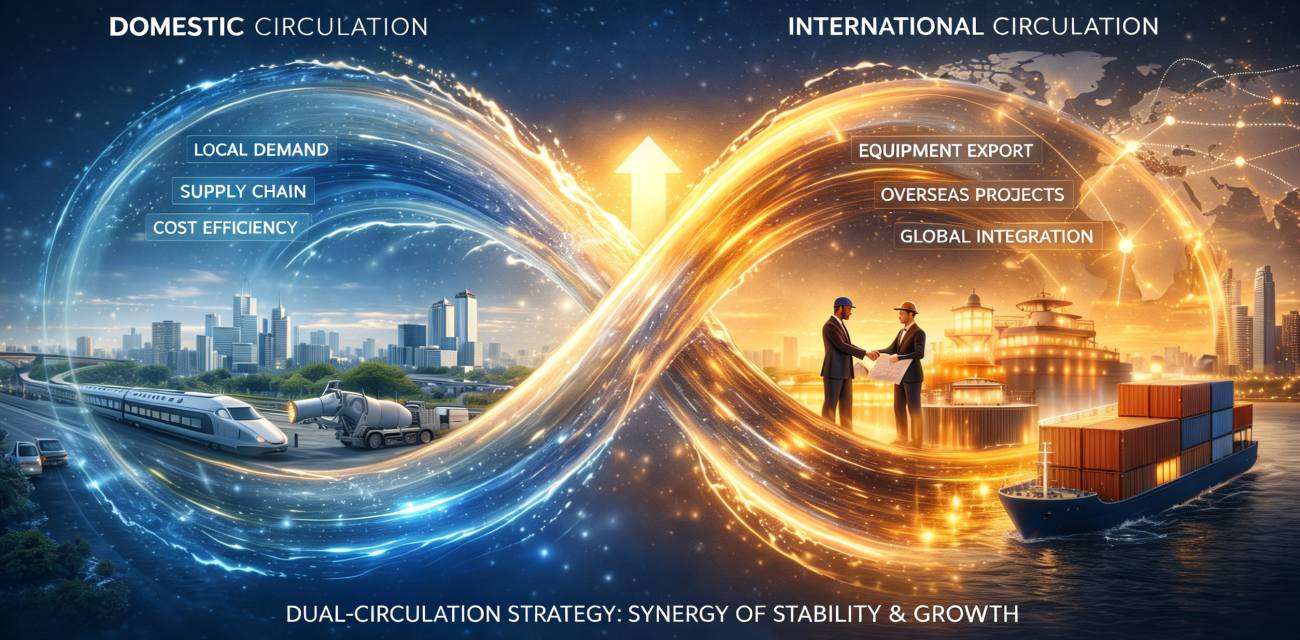 dual circulation development path in concrete industry