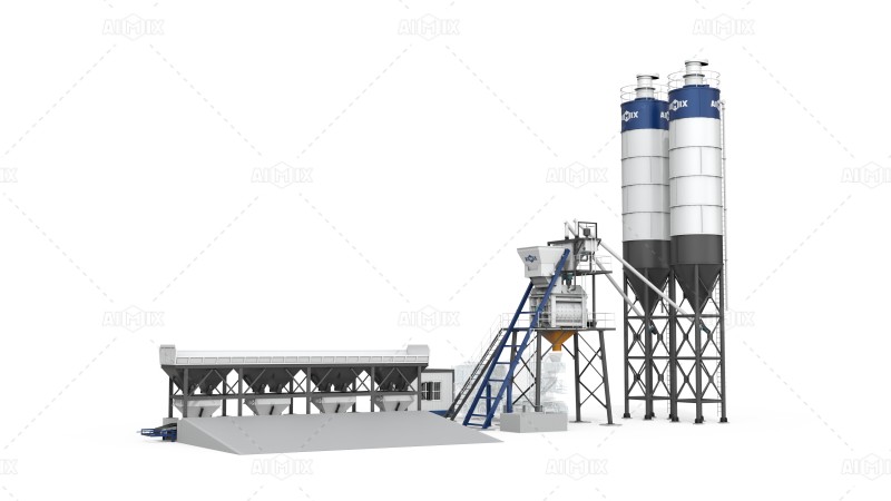 hopper type batching plant