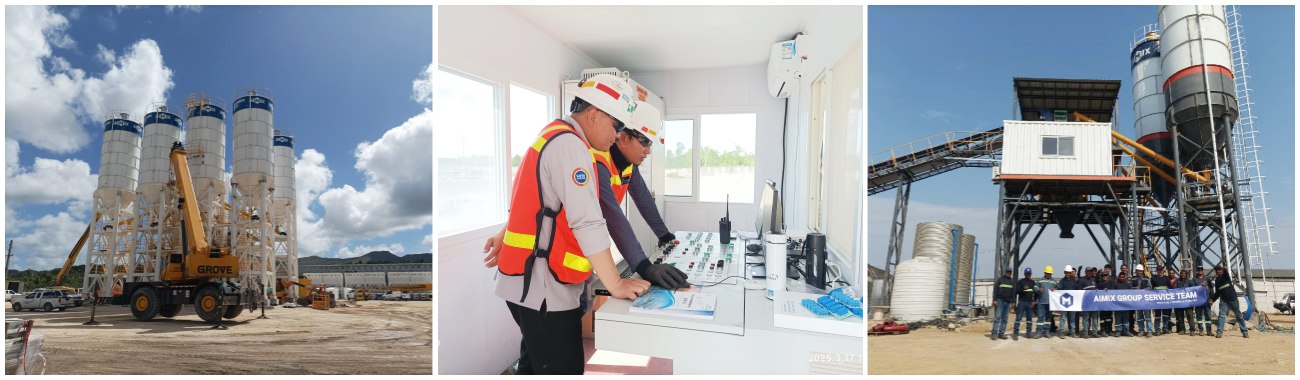 installing,operating and maintaining ready mix concrete plant