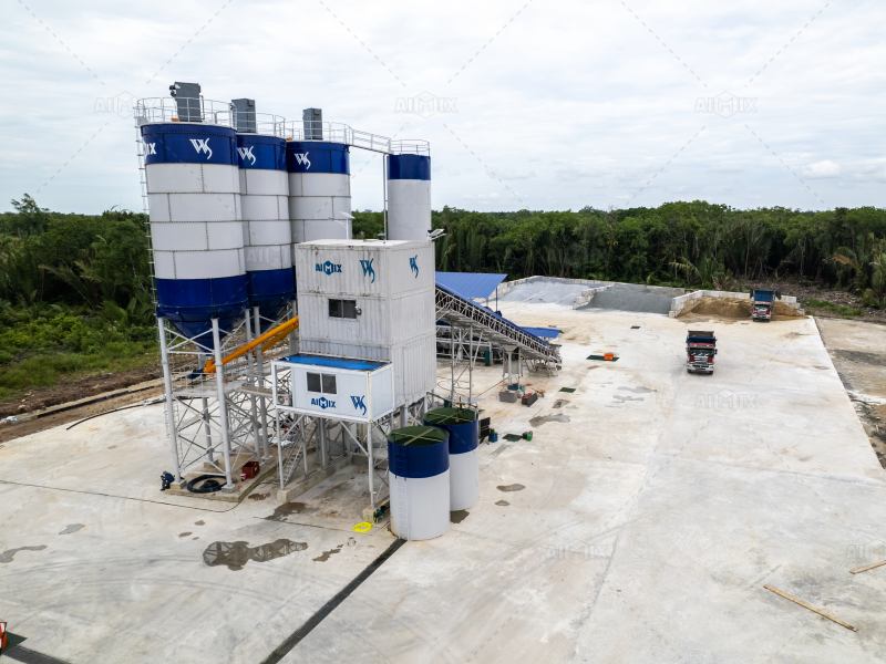 large concrete plant