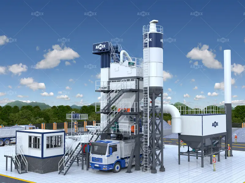 ALQ-80 stationary asphalt batch plant price for sale globally
