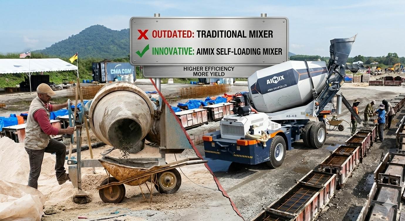 Aimix Concrete Mixer Machine for Sale