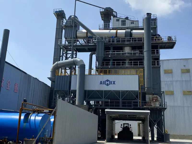 Asphalt Plant with RAP Recycling Capability Determining Future Cost Flexibility