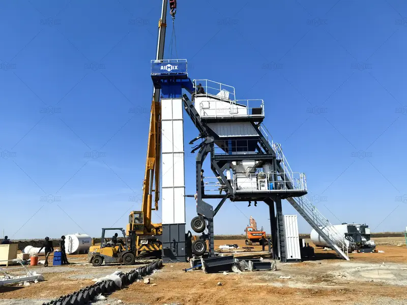 Asphalt plant Precision Metering and Recycling Technology to Reduce Material Costs