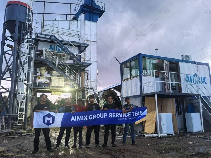 For one prominent contractor in Makassar, the solution came in the form of the ALQ80 stationary batch type asphalt mixing pla