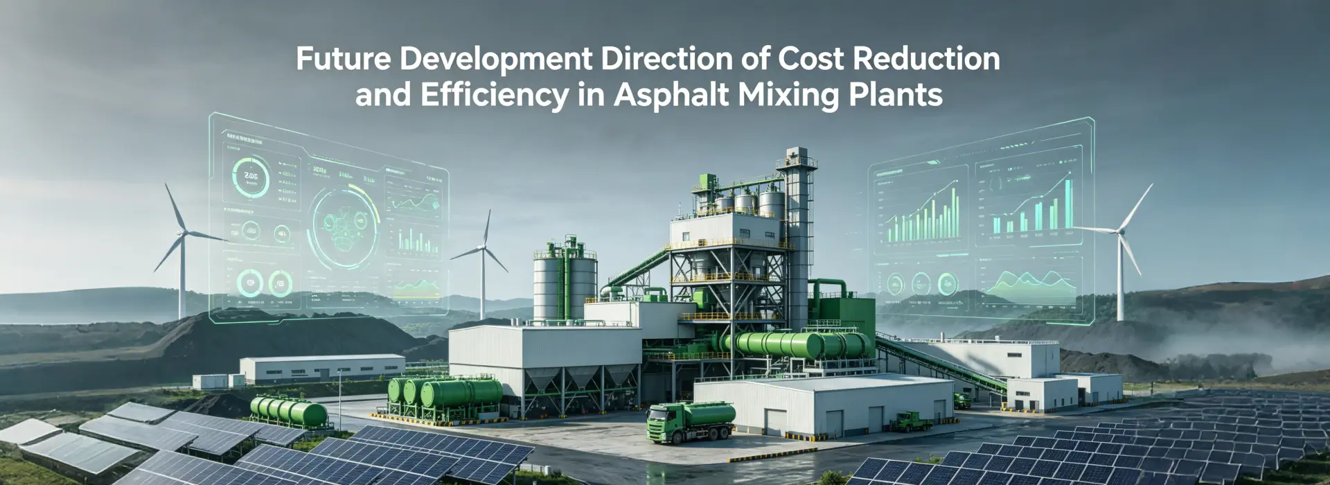 Future Development Direction of Cost Reduction and Efficiency in Asphalt Mixing Plants