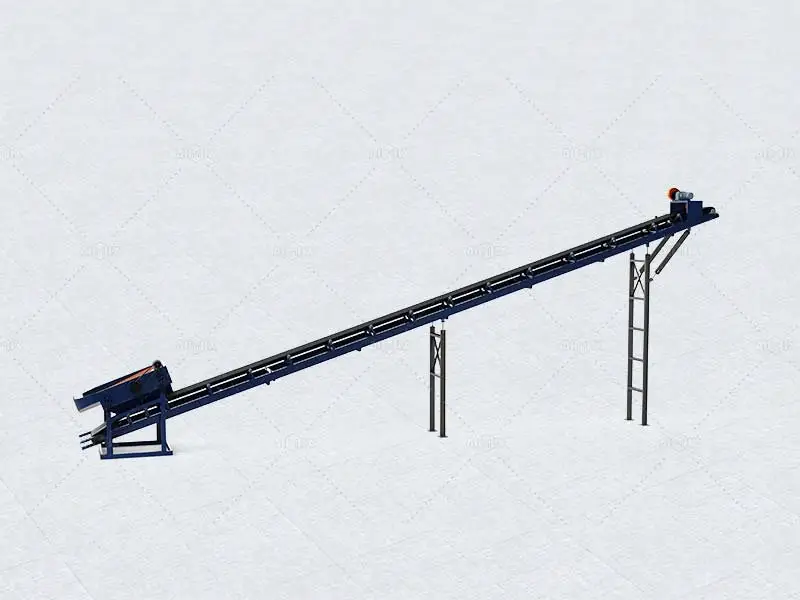 Inclined Belt Conveyor - Asphalt Drum Mix Plant Components