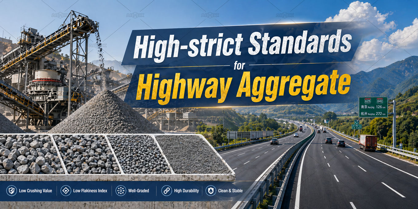Strict Standards for Highway Aggregate and Equipment Choice