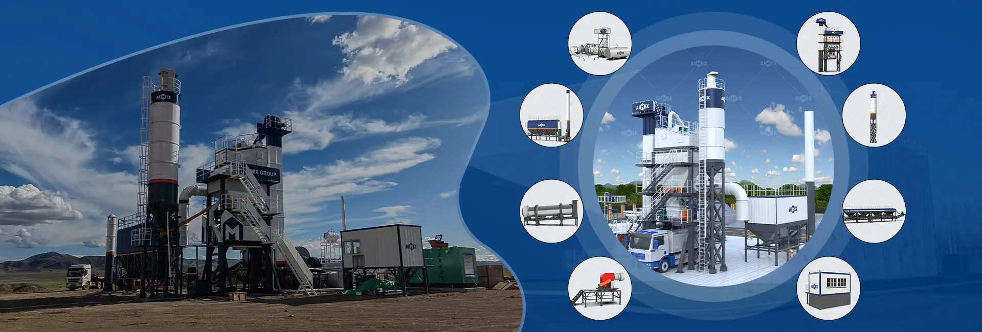 What Are the Components of Asphalt Plant – Asphalt Plant Parts