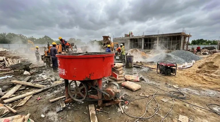 challenge of concrete mixer In Tanzania