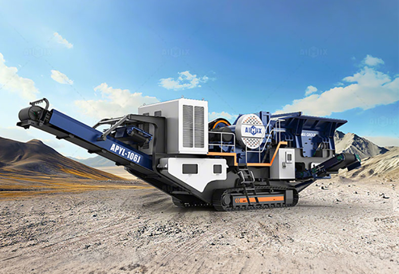 crawler type rock crushing solutions