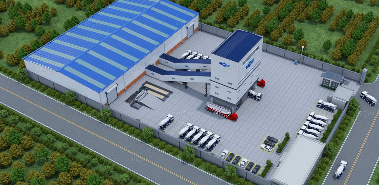 eco-friendly concrete batch plant from reliable supplier