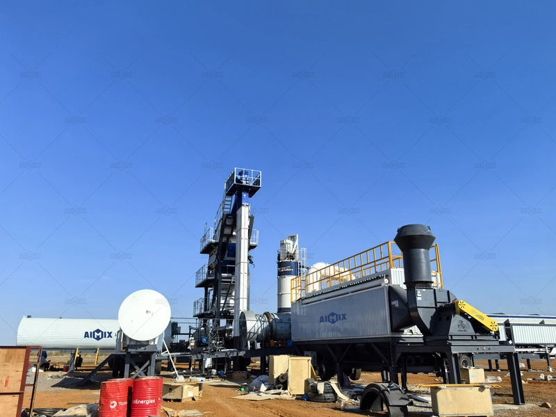 100tph mobile asphalt mixing plant for sale in Sudan