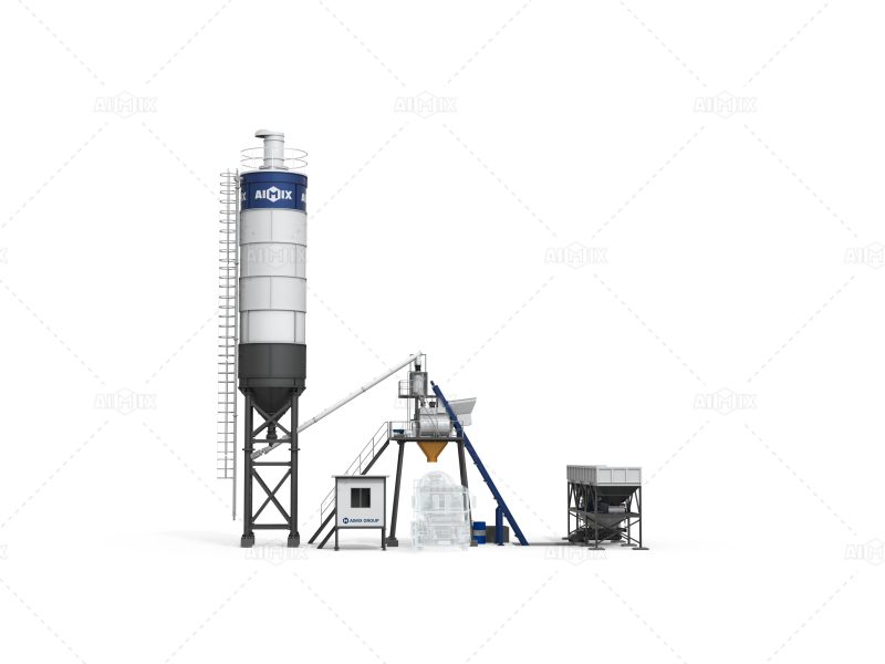 AJ hopper-type stationary batching plant for sale