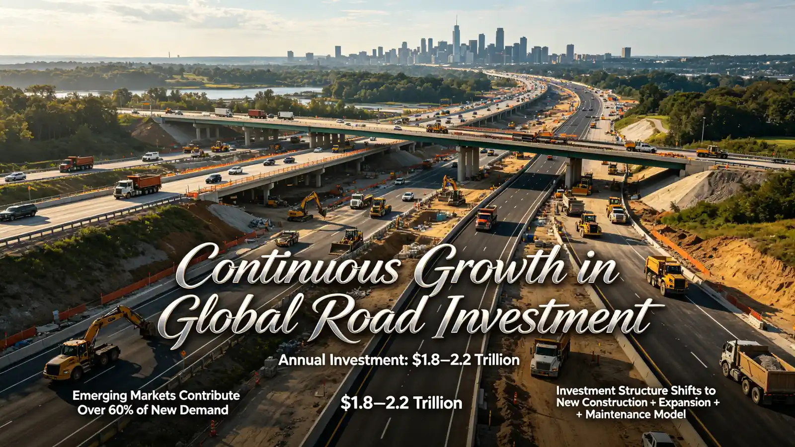 Continuous Growth in Global Road Investment