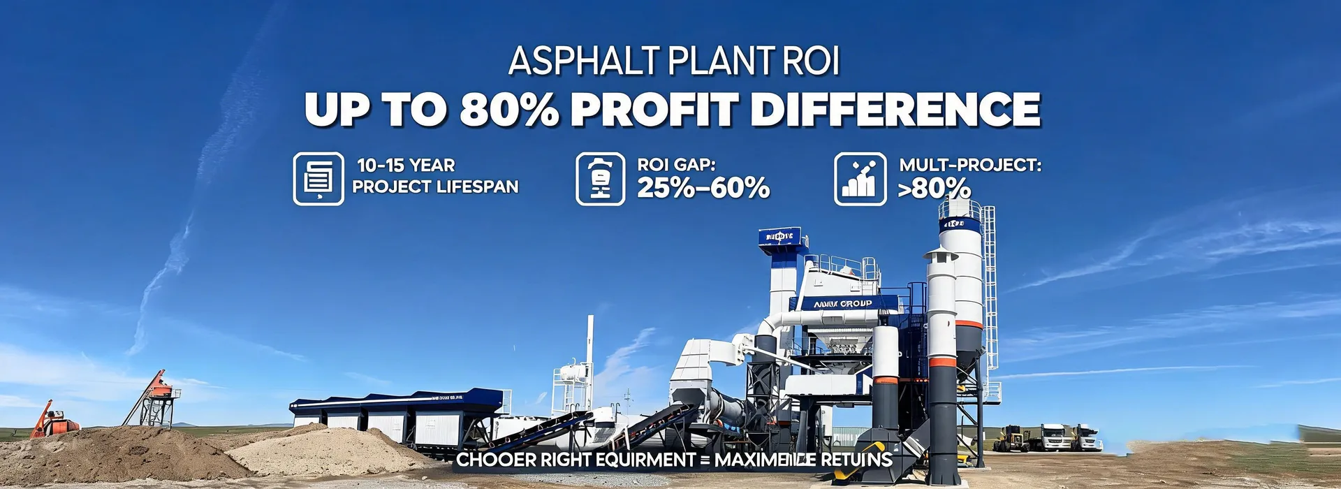 Correct Equipment Selection Critical Step to Improving Asphalt Plant ROI