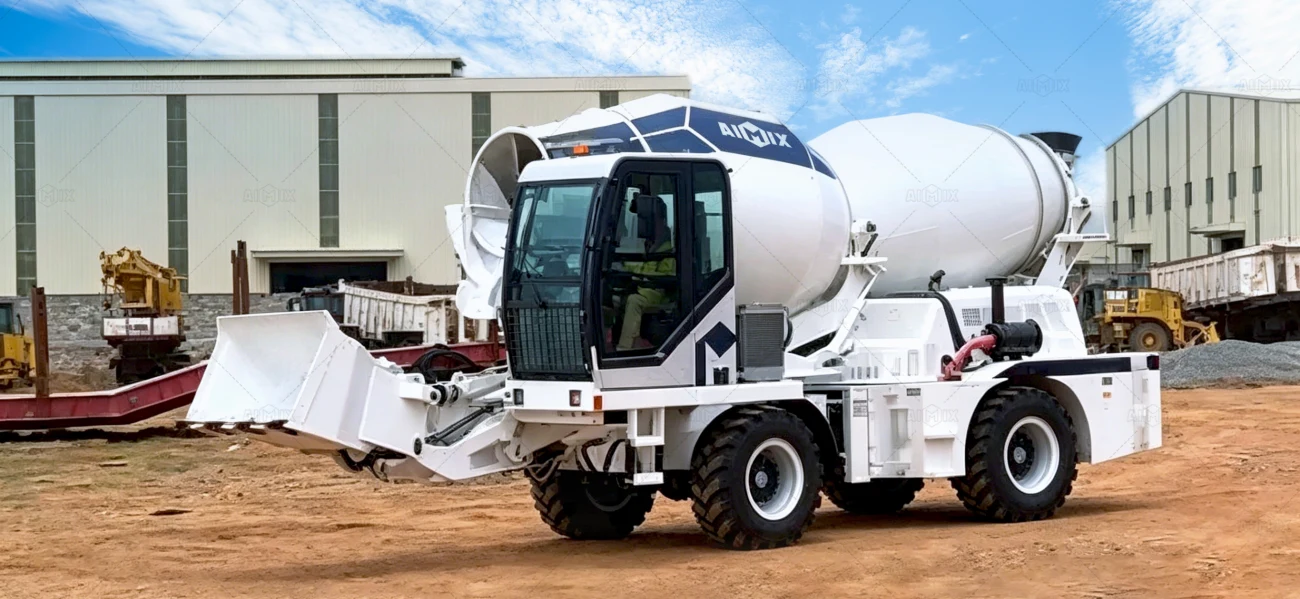 aimix self loading concrete mixer for sale