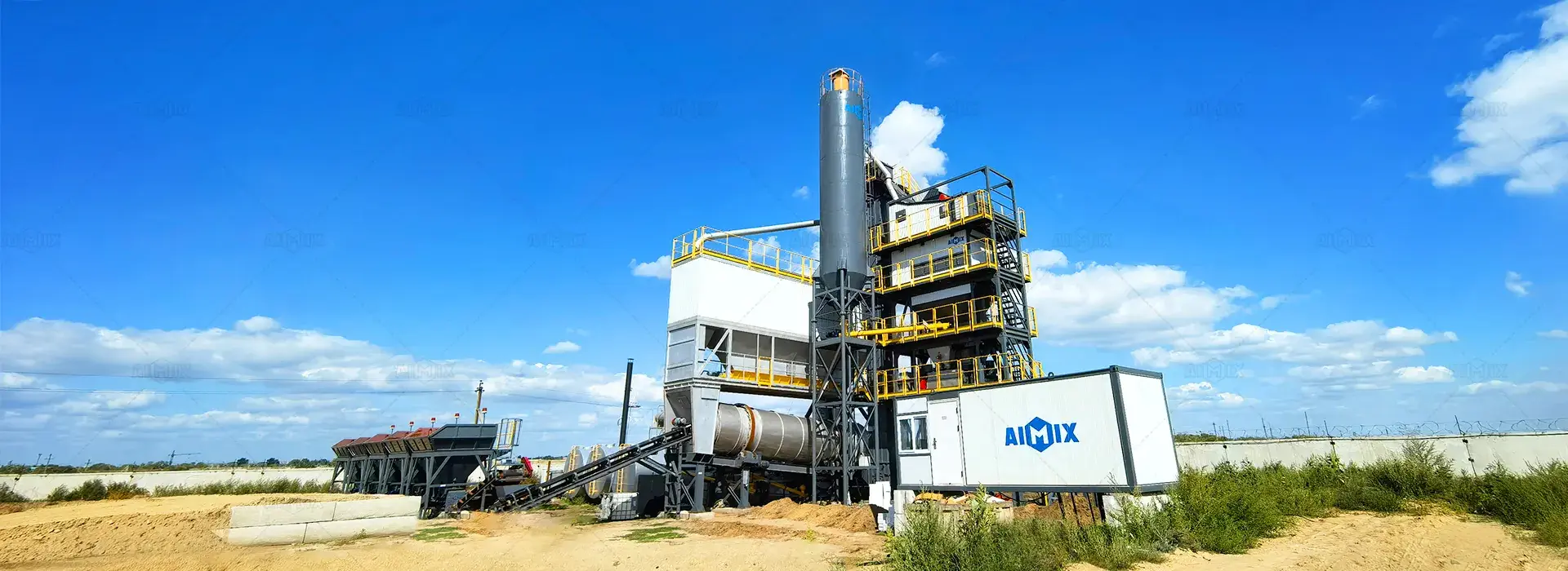 asphalt mixing plant advantages for producing asphalt aggregates in road construction