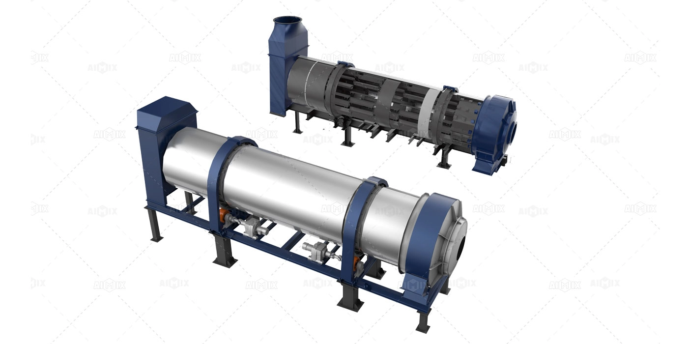 dryer drum - what is an asphalt plant