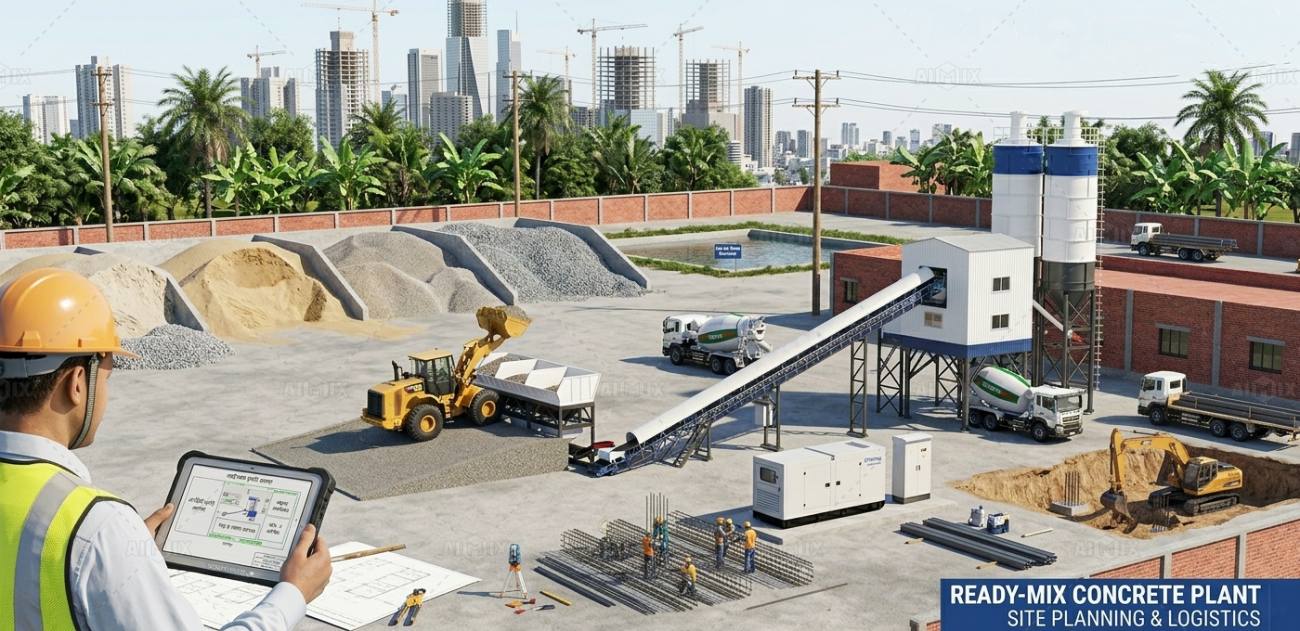 factors to consider before invest in a rmc plant in Bangladesh