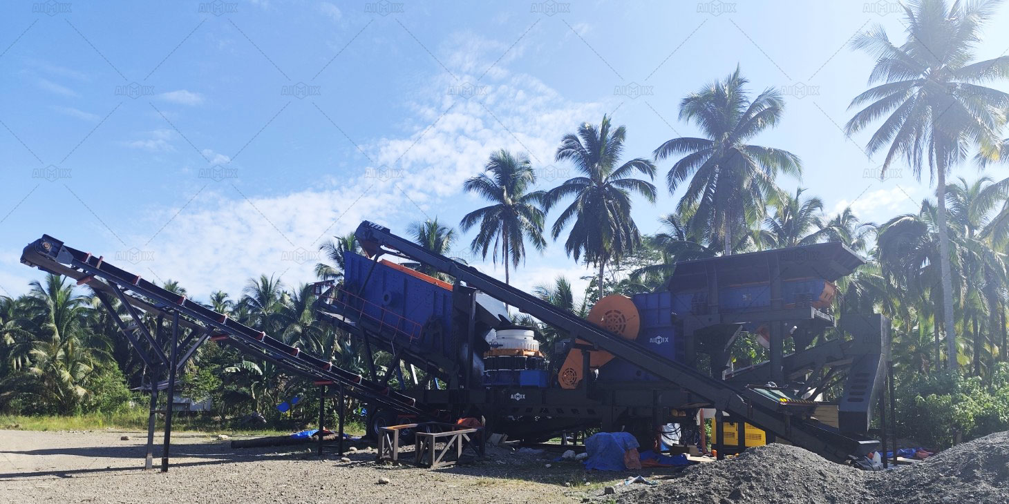 mobile crushing plant operation in Philippines's High Humidity environment