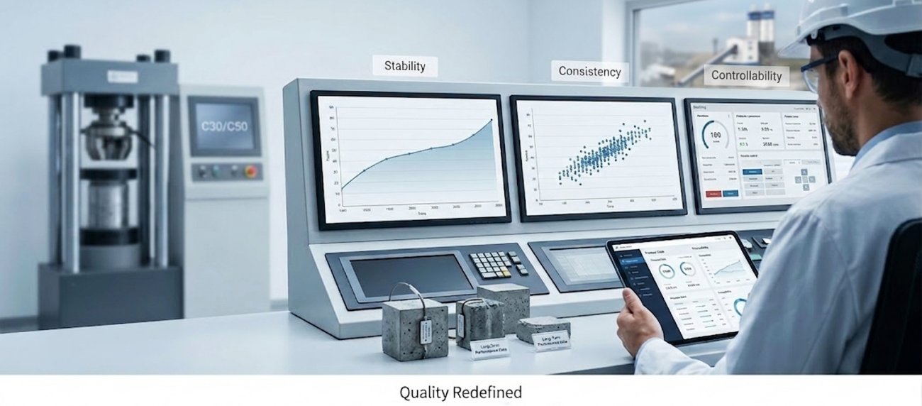 redefine quality in concrete industry
