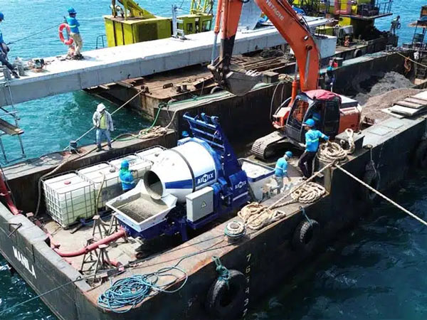 ABJZ40D electric Mixing Pump for Seaside Trestle Project