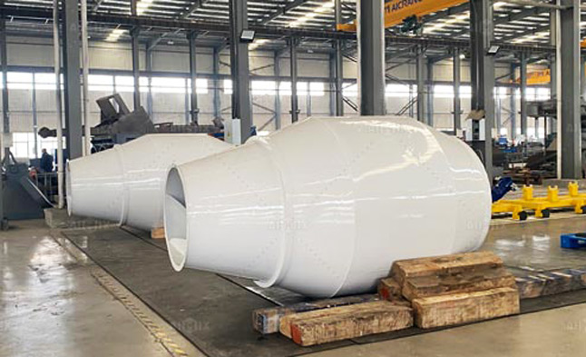 AIMIX self loading congcrete mixing drums spray anti corrosion