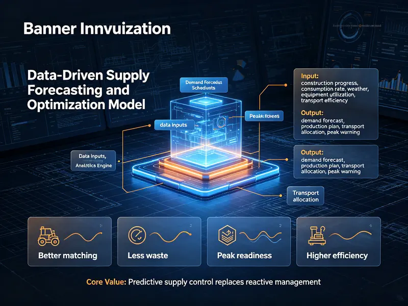 Data-Driven Supply Forecasting and Optimization Model