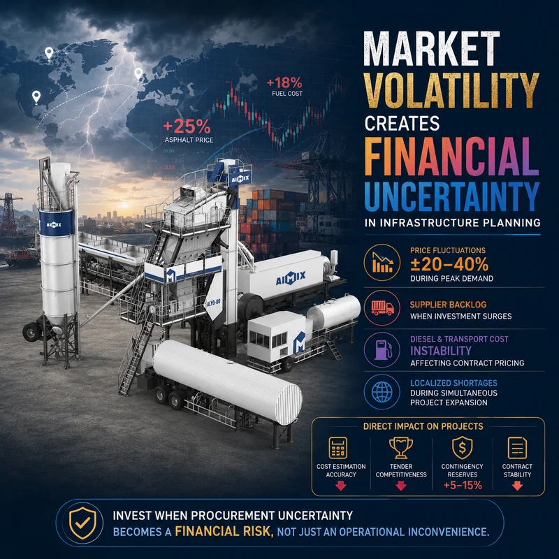 Market Volatility and Supply Chain Pressure Introduce Financial Uncertainty Into Infrastructu