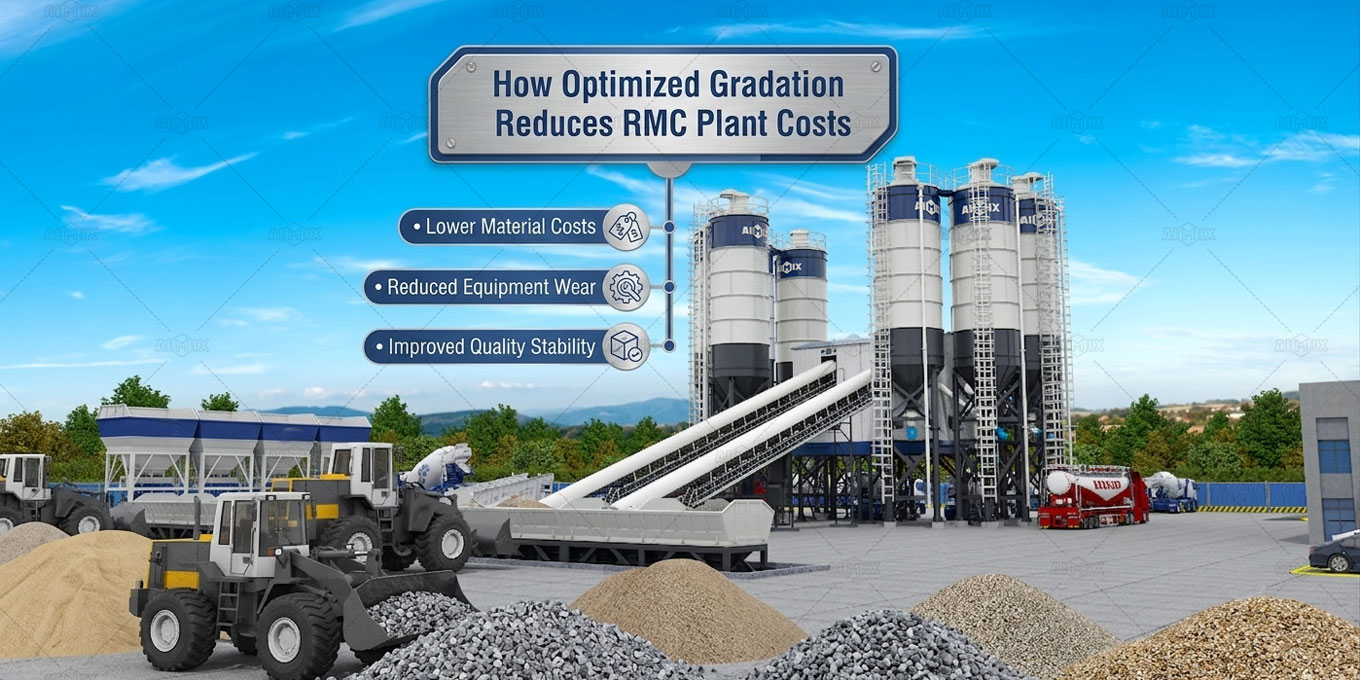 Optimized Gradation Reduces RMC Plant Costs