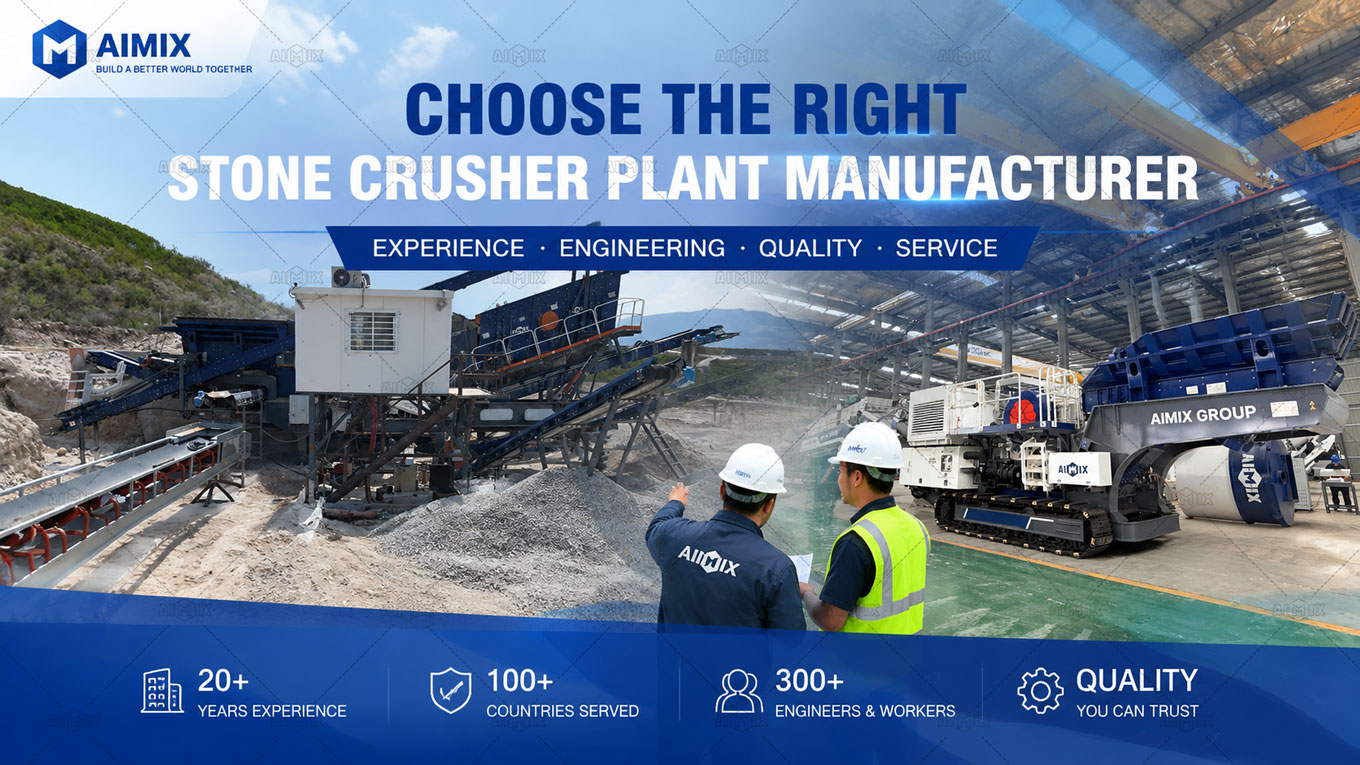 factors to consider when choosing stone crusher plant manufacturer