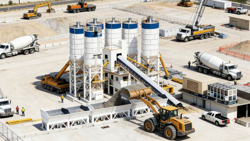 for ready mix concrete supplying