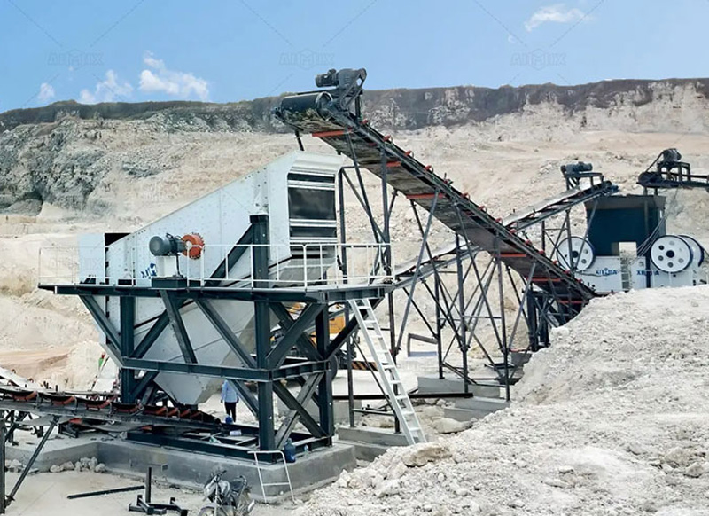 200tph Limestone Crusher Plant Operation in Indonesia