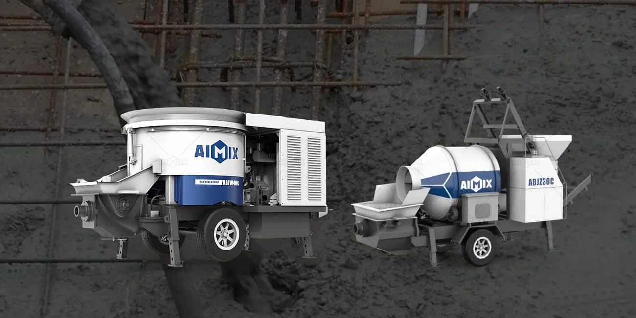 AIMIX concrete mixer pump for sale