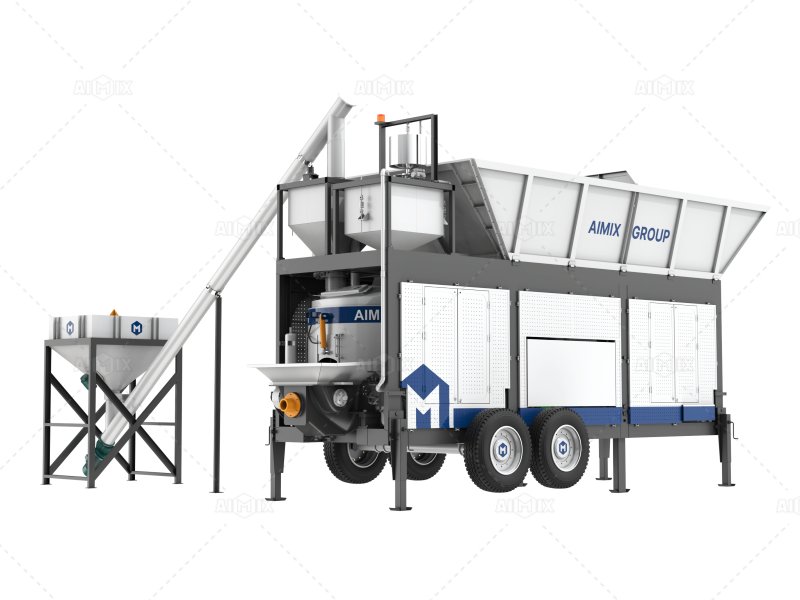 AJP40 concrete mixing and pumping solution Aimix