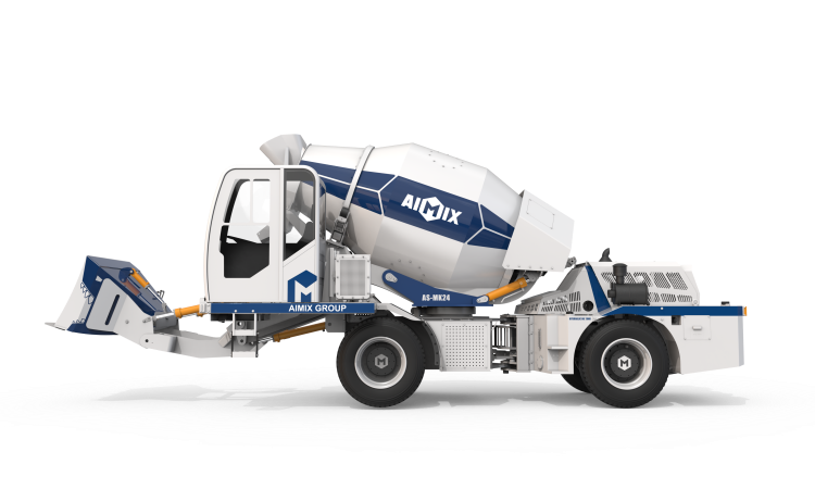 AS-MK24 New Updated Self Loading Concrete Mixer